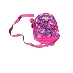 Good Gear quilted safety harness backpack With Unicorn Print Toddler Backpack